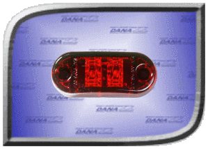 Oval Marker Light Red Product Details