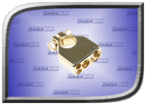 Power Distribution Block - 4 Output Small Gold Product Details