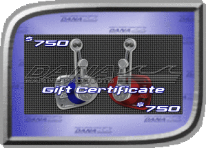 $750.00 Gift Certificate Product Details